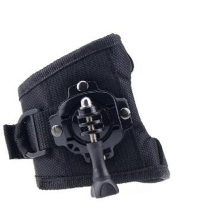 고프로 히어로 8 7 6 5 4/3 + 2 카메라 주먹 어댑터 밴드용 삼각대 마운트 손목 밴드 팔 스트랩 벨트 360 도 액세서리, 01 블랙 컬러, 1) 블랙 색상, 1개