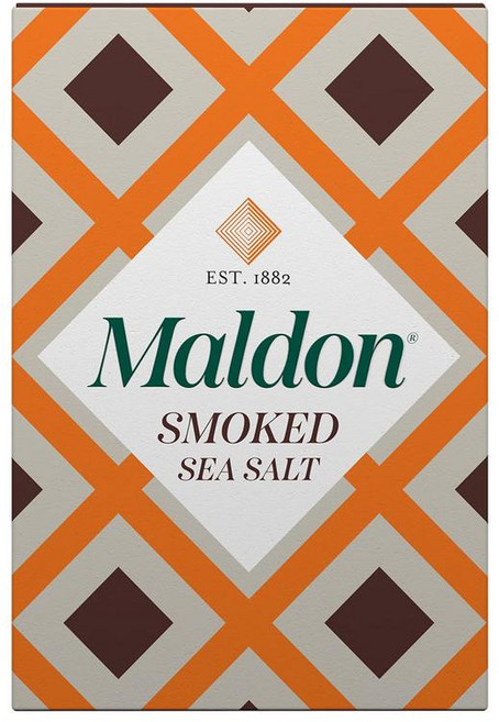 Maldon 참나무 훈제 훈제 바다 소금 플레이크, 1개, 125g