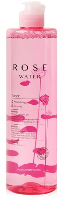 로즈워터 토너 530ml /대용량 닦토 장미수스킨 진정 보습, 1