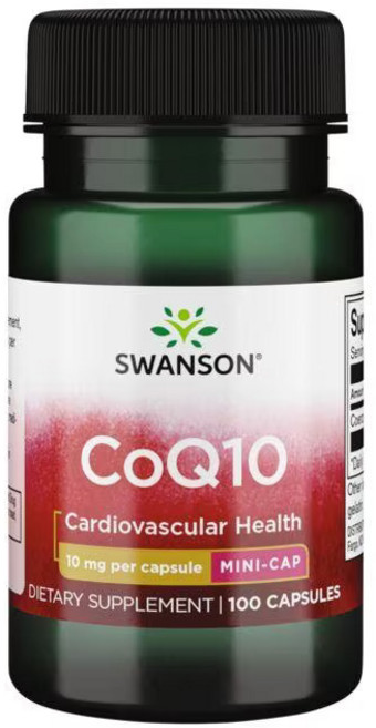 스완슨 CoQ10 10mg 캡슐, 100정, 1개