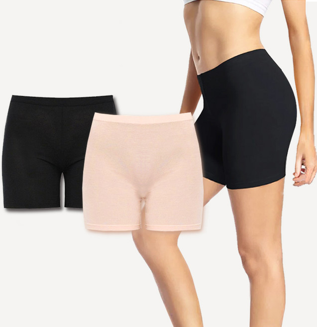 글로리 [국내산] 천연소재 3부 속바지 치마 원피스 교복 [기분 좋은 편안함]