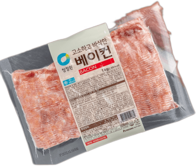 청정원 베이컨 슬라이스 /, 1개, 1kg