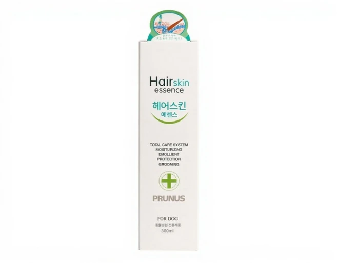 강아지 반려견 피부 보호 보습 윤택 프루너스 헤어스킨 에센스 미스트, 1개, 300ml - 쿠팡