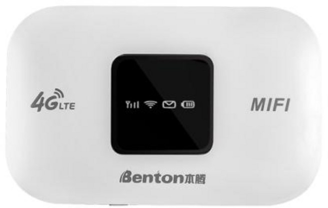 LTE 라우터 Benton 휴대용 4G 포켓 와이파이 SIM 카드 모바일 모뎀 리피터 유럽용 핫스팟, 1) 3000mAh  LED Global Version, 1개