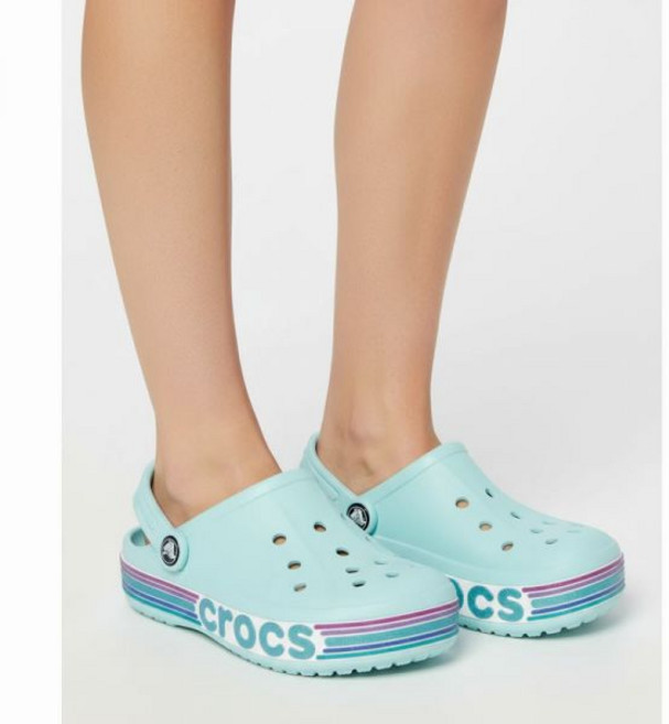 크록스 키즈 유아 아동 주니어 바야밴드 레인보우 글리터 클로그 PWA 24SKCL209731 Z4SS