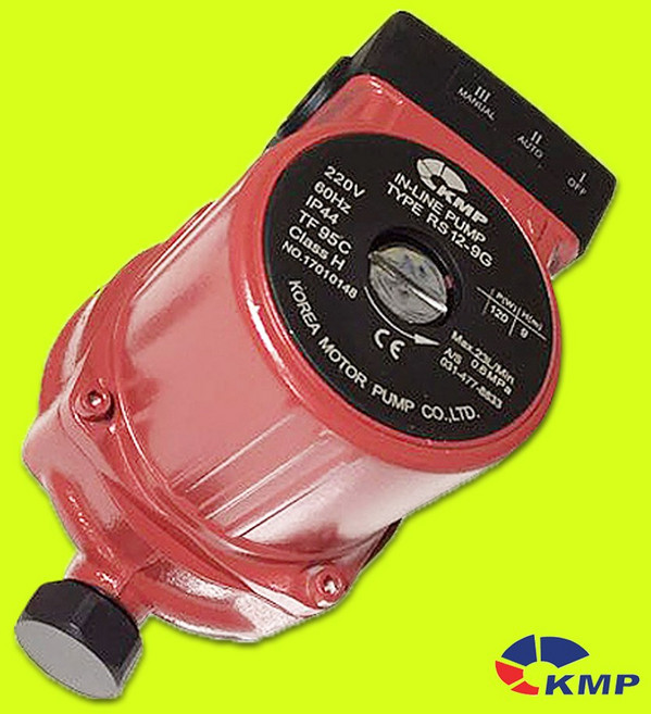 코리아모터펌프 무소음펌프 RS12-9G 저소음펌프, 1개, 본품(배터리없음)