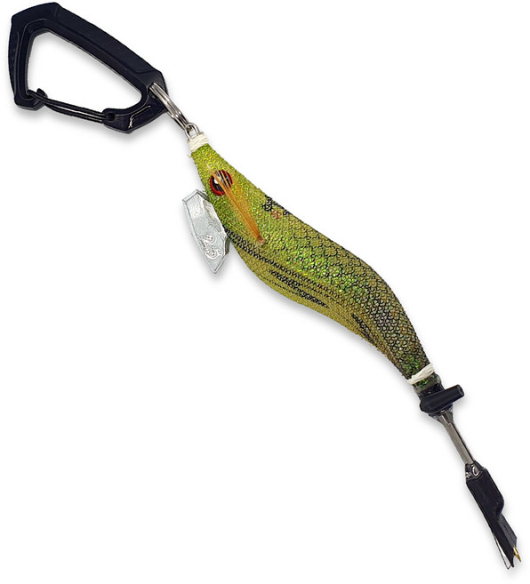 국산 어복 네온 오징어피빼기 시메칼 이카시메 낚시칼, 1개, 옐로우