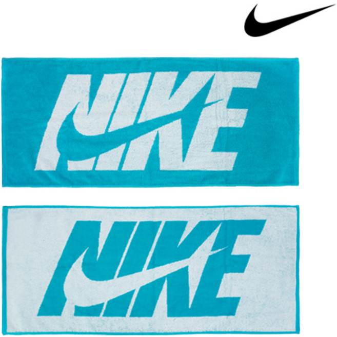 나이키 자카드 그래픽 타월 M 블루 IF0600-322 스포츠수건, IF0600-322블루, 1개