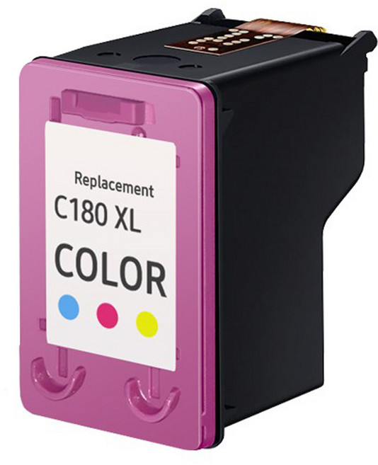 삼성 INK-M180 INK-C180 호환 대용량 프린터 호환 잉크, 컬러 INK-C180, 1개