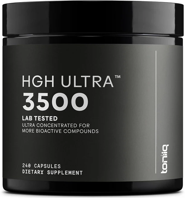 HGH 남성 및 여성용 보충제 (240개) 3 550mg 이상 근육 성장 건강한 인간 호르몬 수준 지원 고순도 아르기닌 오르니틴 라이신 트리뷸러스 아쉬와간다 TQ 포함, 240정, 1개 - 쿠팡