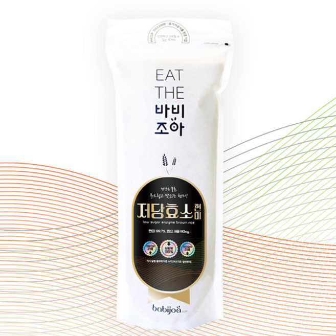 저당 고단백 건강곡물 바비조아 저당효소현미 1kg 1개