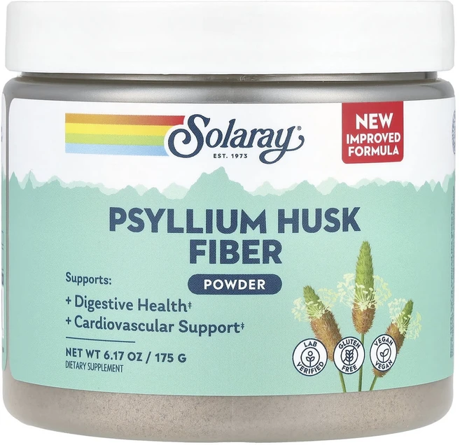 Solaray 차전자피 섬유소 분말 175g(6.17oz), Solaray 차전자피 섬유소 분말 175g617oz, 175g, 1개 - 쿠팡