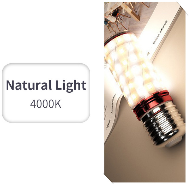 촛불 전구 캔들 필라멘트 LED 램프 E27 AC85-265V 샹들리에 조명 집 장 3W 6W 9W 12W 15W SMD2835 E14 10 개, Natural light, E27_15W, 1개