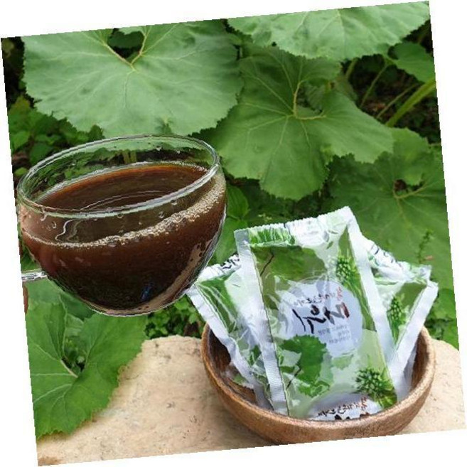 국산 야생 머위 100% 진액 100ml x 50팩 대용량 건강즙, 50개