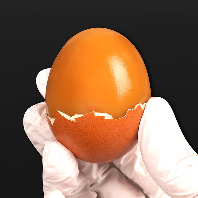 [파손보장] 맥반석 구운계란 구운란 훈제계란 30구 한판 구운계란 중란 대란, 1개, 60구