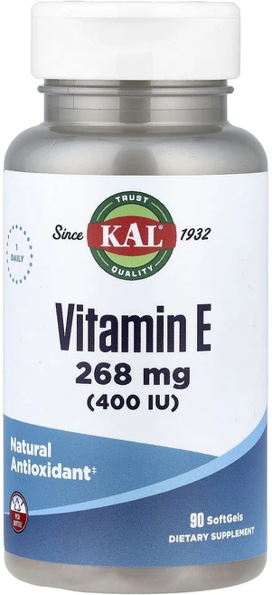 KAL 비타민E 268mg(400IU) 소프트젤 90정, KAL 비타민E 268mg400IU 소프트젤 90정, 1개 - 쿠팡