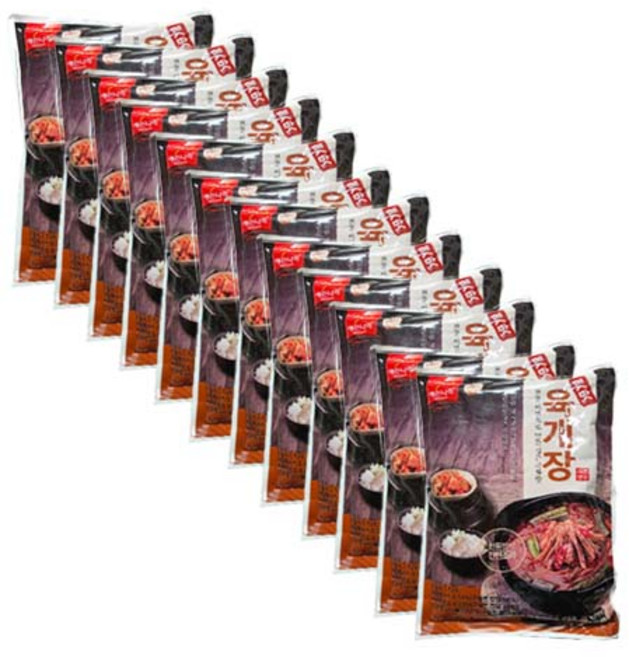 엄마손 옛맛육개장-1박스(600gx10개) 업소전문용, 10개, 600g
