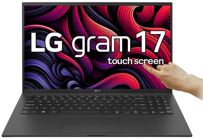 LG그램 17인치 터치스크린 노트북 코어i7 인텔 13세대 RAM 16GB SSD 1TB 윈도우 11 WQXGA 17Z90R, WIN11 Home, 블랙, 2TB, 17인치 터치