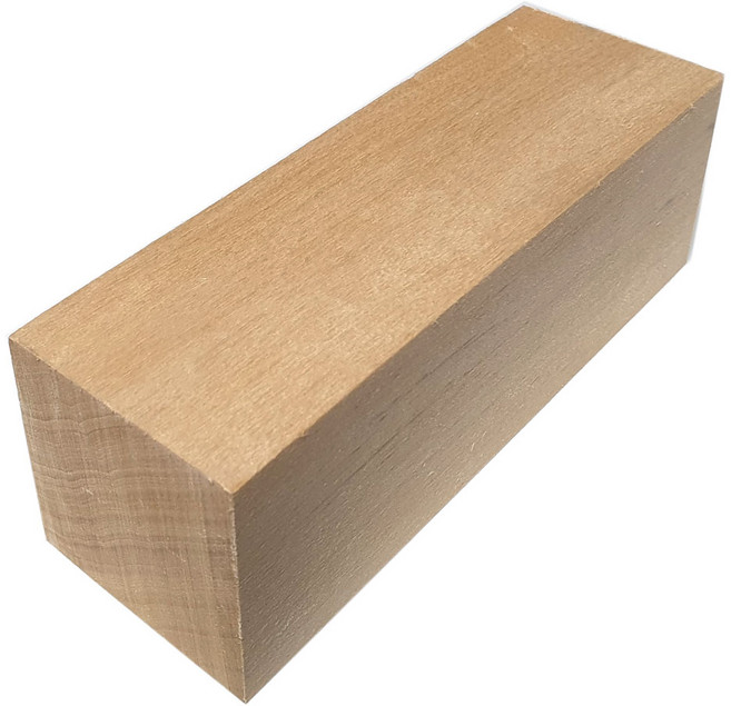 조각용피나무 5번 사이즈 5x5x15cm/ 9종 사이즈 1~9번 목공예용 목판화 원목재료 우드카빙 미술준비물 화방용품 학생 초보자 전문가용