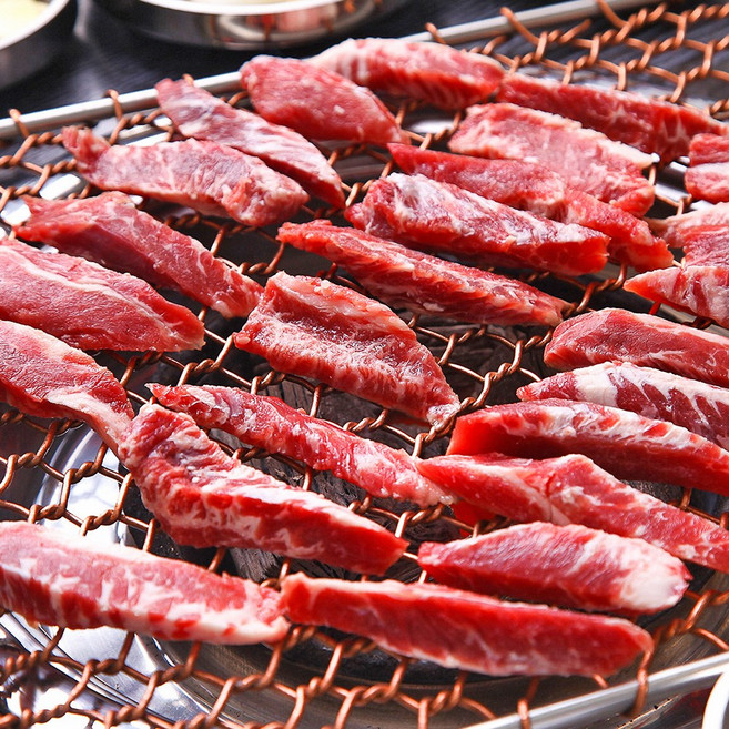 살살녹는 근막제거 소 갈비살, 3개, 200g