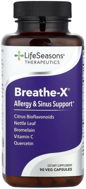 라이프시즌스 Breathe-X 알러지 시너스 써포트 베지캡슐 90정, 6병 - 쿠팡