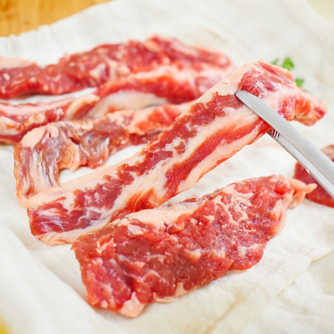 수입산 소고기 늑간살 갈비살 200g 3팩, 상세 설명 참조