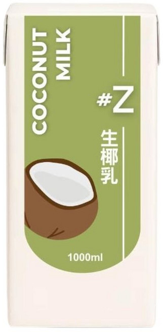 椰萃 生椰乳, 12個, 1L