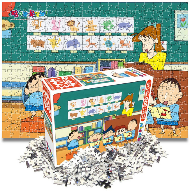 짱구는 못말려 직소 퍼즐 300조각, 1개, 외계침공, 300피스