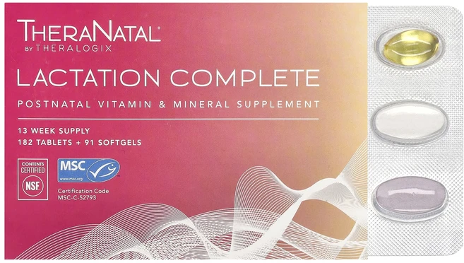 Theralogix TheraNatal Lactation Complete 182정 + 소프트젤 91정, TheralogixTheraNatalLactationC, 1개 - 쿠팡