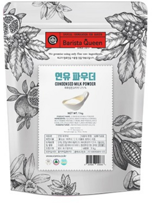바리스타퀸 연유파우더, 1kg, 6개, 1개입