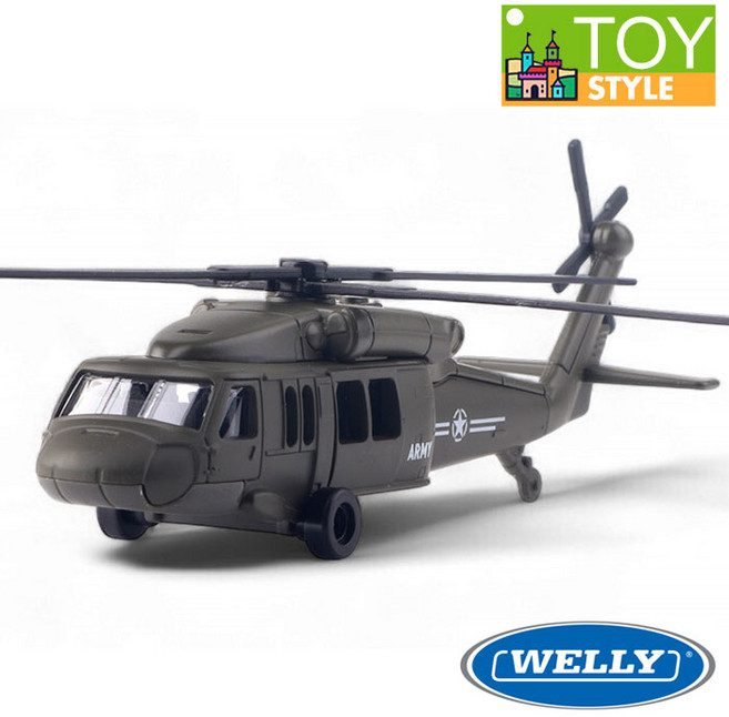 웰리 블랙호크 헬리콥터 모형 다이캐스팅, 웰리블랙호크, 1개