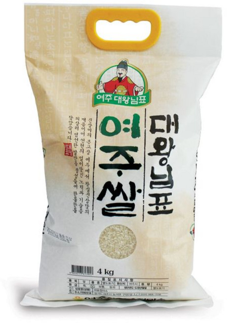 25년 햅쌀 대왕님표 여주쌀, 1개, 4kg