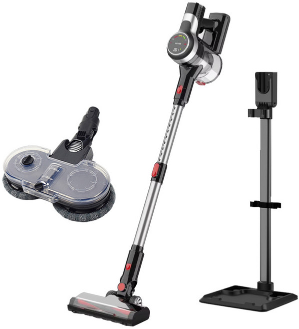 웰스톰 무선청소기 BLDC 진공청소기+물걸레+거치대 VC310, 단일