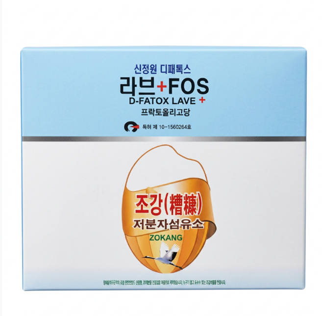 조강식품 라브101 플러스 FOS (60포) 라이스브랜 디패톡스 신정원 프락토올리고당함유 철원평야생산, 60회분, 5g, 1개