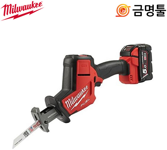 밀워키 M18 FHZ-502X 충전미니컷소 18V 5.0AH BL모터 원터치날교체, 1개