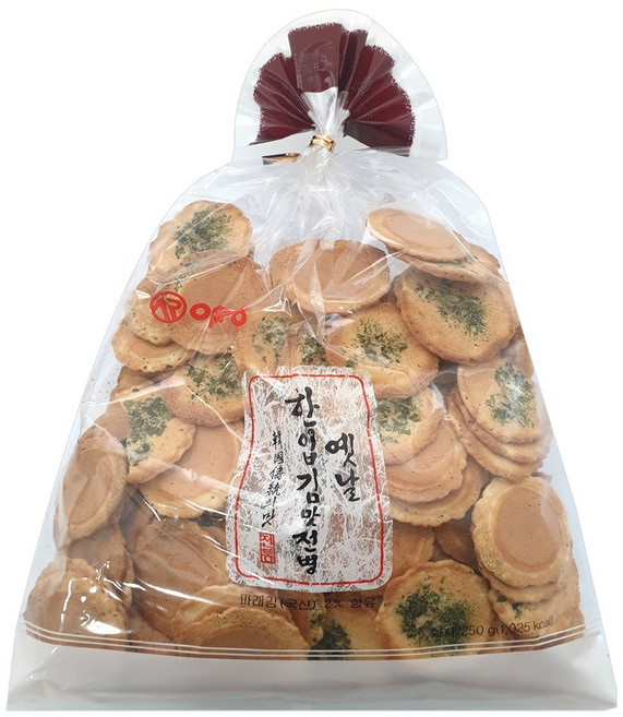 아리랑 옛날한입김맛전병 250g, 8개