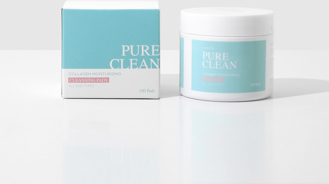 1+1 리라리라 퓨어 클린 래쉬 클렌징 패드 100매 속눈썹연장 전처리제 유분기 제거, 100개입, 1개