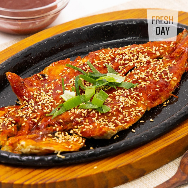 비건 소스 대관령 눈마을 황태 양념구이, 4개, 440g