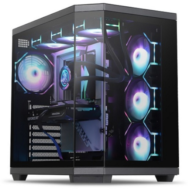 DARKFLASH DQX80 ARGB BTF (블랙), 1개, DQX80 ARGB BTF블랙