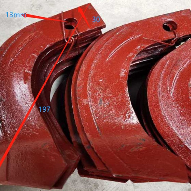 로타리날 4행정 도랑 1구 경작 좌우 버핑 쟁니 대동 부품 60개 트랙터, T. 195개의 블레이드 10쌍의 손잡이 폭