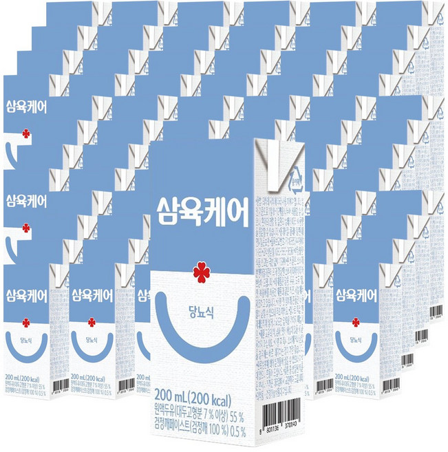 삼육 케어푸드 당뇨식 당뇨환자용, 200ml, 24개