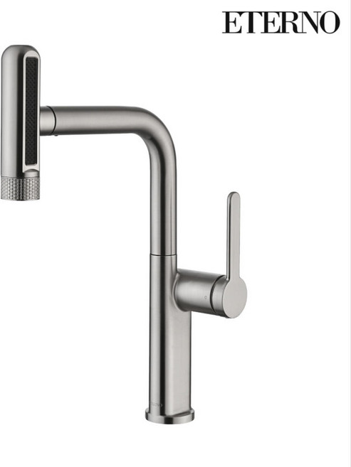 [에떼르노] EK-6001 주방 수전 원홀 폭포수 6way 다기능 싱크대수전, 1개