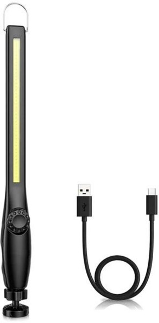 강력한 COB LED 작업 조명 자동차 차고 정비사 램프 USB 충전식 손전등 자기 토치 비상 조명 경고등, G69, 1개, G69