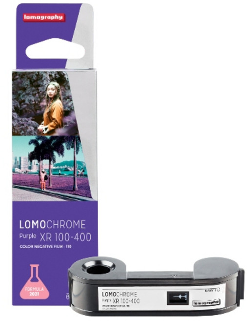 Lomography LomoChrome Purple XR 100-400 彩色負片 110底片, 1個