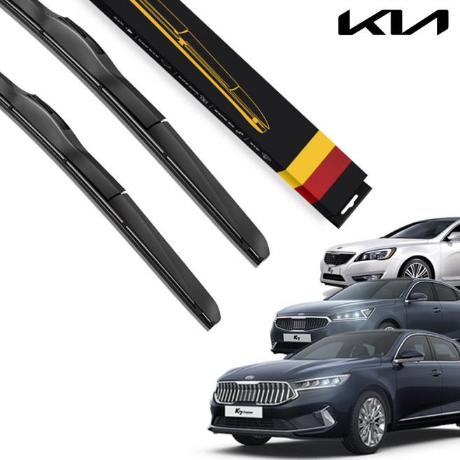1+1 기아 K7 올뉴 더뉴 프리미어 전차종 와이퍼 호환 순정형 하이브리드 와이퍼블레이드, SW-K7/VG/YG(09-현재)650+450