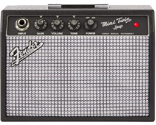 Fender펜더 미니 65 트윈앰프 전기 기타 앰프 블랙 2년 보증, 1개