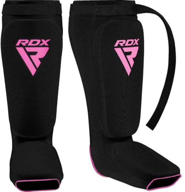 RDX 신 가드 킥복싱 무에타이 SATRA 승인 MMA 레그 스텝 보호 패드 스파링 트레이닝 무술 복싱 탄력 패딩 프로텍터 가라테 BJJ 태권도 장비 남자 여자, 1개