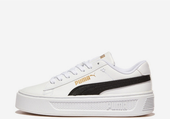 (퓨마 정품) 푸마PUMA 우먼스 흰검 키높이 트렌디 운동화