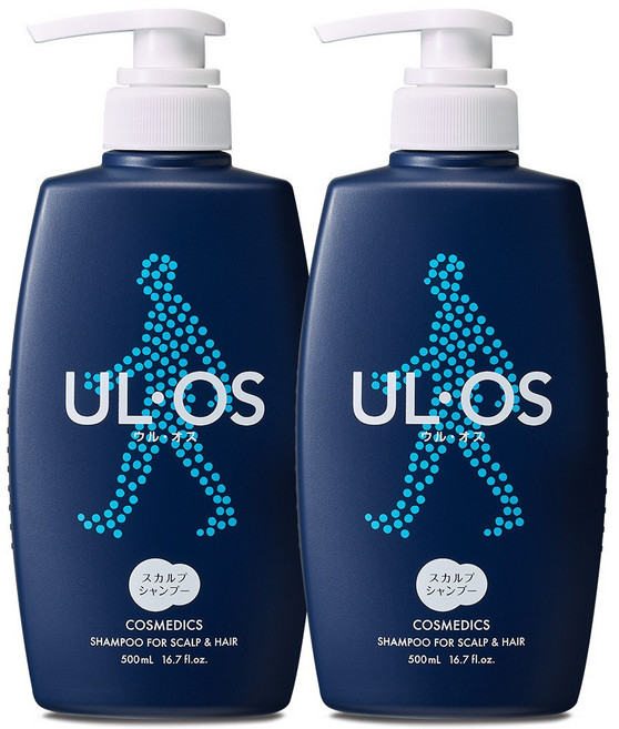 우르오스 스칼프 샴푸, 500ml, 2개