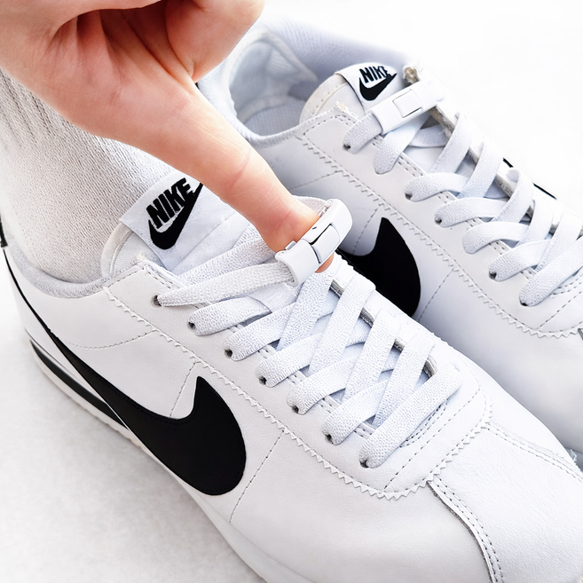 실리마켓 무매듭 매듭없는 버클 탄력 신발끈 뒤꿈치 패드 줄조절